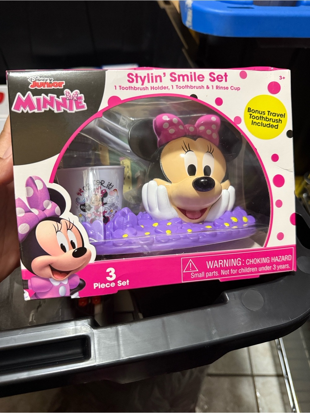 Stylin' Smile Kids Toothbrush Holder Set - Pink & Purple